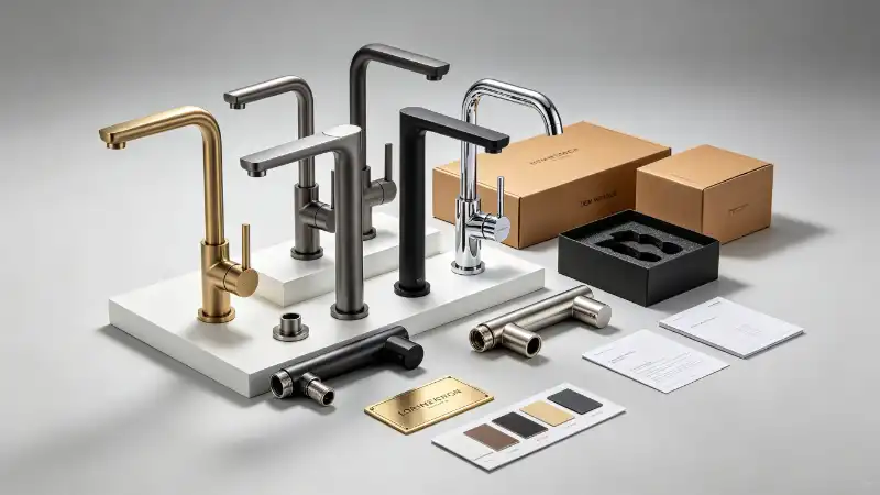 บรรจุภัณฑ์ Faucet แบบกำหนดเองและการสร้างแบรนด์ฉลากส่วนตัว: วิธีปรับแต่ง Taps OEM โดยไม่ต้องจัดส่งล่าช้า